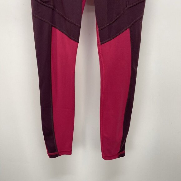 Athleta Leggings Sz XS Women’s All In Structure 7/8 Tight in Auberge Burgundy - Picture 6 of 12